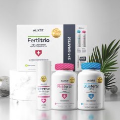 ALIVER Fertiltrio - podpora mužské a ženské plodnosti + dárek