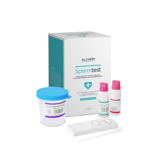ALIVER nutraceutics - SpermTest - Test mužské plodnosti - 1ks