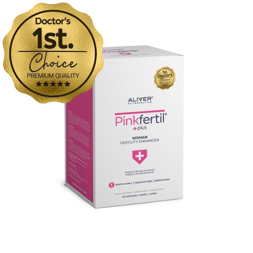 PinkFertil Plus - podpora plodnosti a hormonálnej rovnováhy ženy