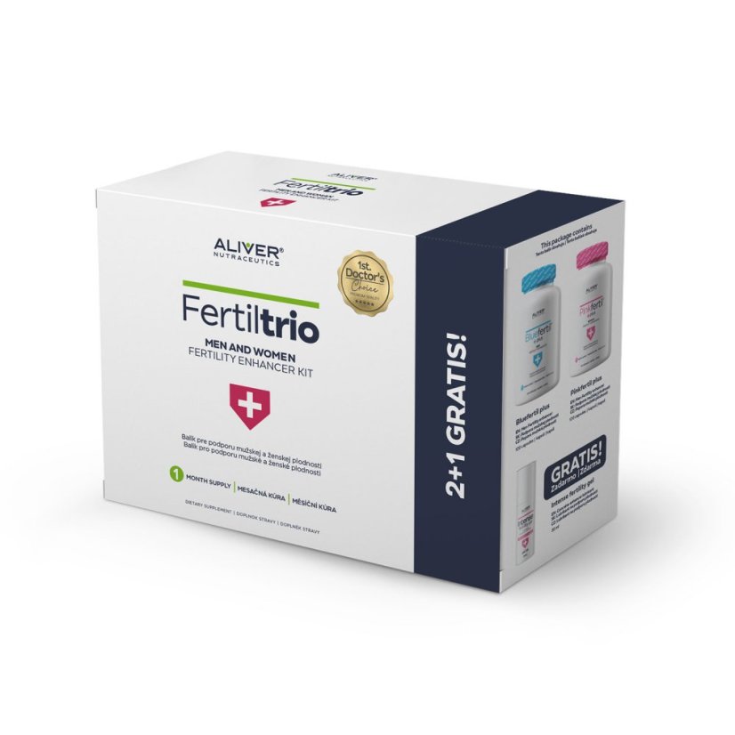 Fertiltrio - podpora mužskej a ženskej plodnosti + darček