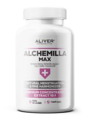 ALIVER - ALCHEMILLA MAX - Natural menstruation & PMS harmonizer, PREMIUM CONCENTRATED EXTRACT 10:1