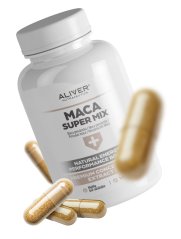 ALIVER - MACA SUPER MIX - Natural energy & performance booster,  PREMIUM CONCENTRATED EXTRACT 10:1