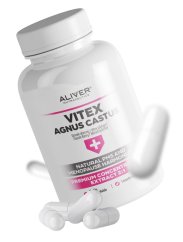 ALIVER - VITEX AGNUS CASTUS - NATURAL PMS AND MENOPAUSE HARMONIZER, PREMIUM CONCENTRATED EXTRACT 2:1