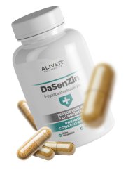ALIVER - DaSenZin - D-aspartic acid+selenium+zinc - TESTOSTERON & LH BOOSTER, PREMIUM CONCENTRATION