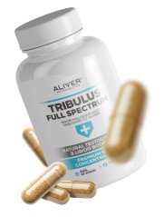 ALIVER - TRIBULUS FULL SPECTRUM - natural testosteron & libido booster, PREMIUM 90% CONCENTRATION