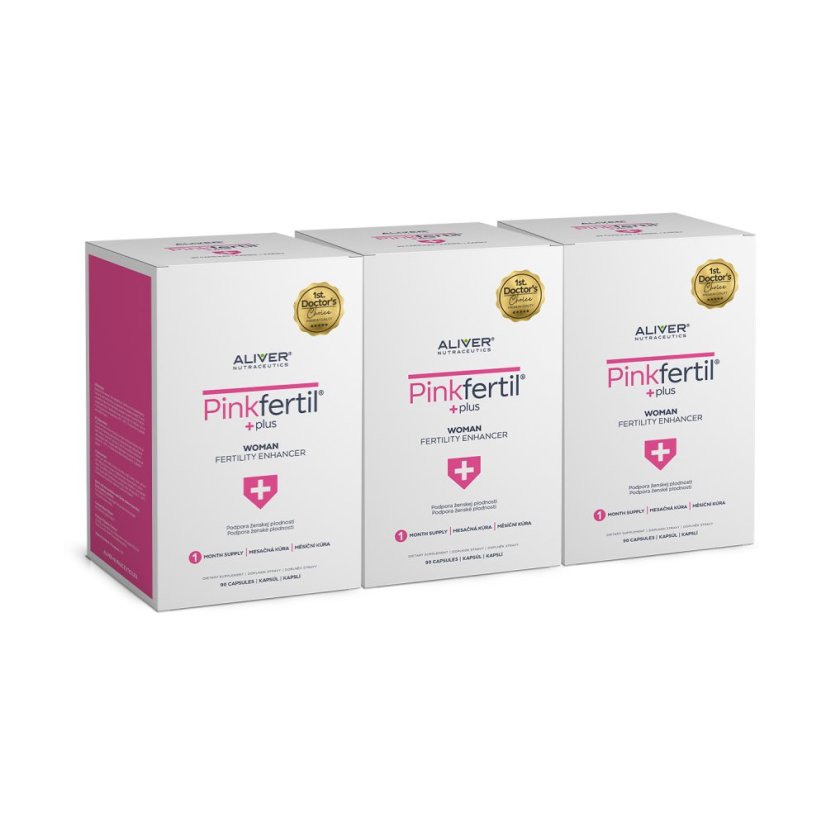 ALIVER 3x PinkFertil Plus - výhodné balenie ALIVER 3x PinkFertil Plus - výhodné balenie