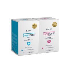 Partnerská měsíční kúra - 1x PinkFertil Plus + 1x BlueFertil Plus