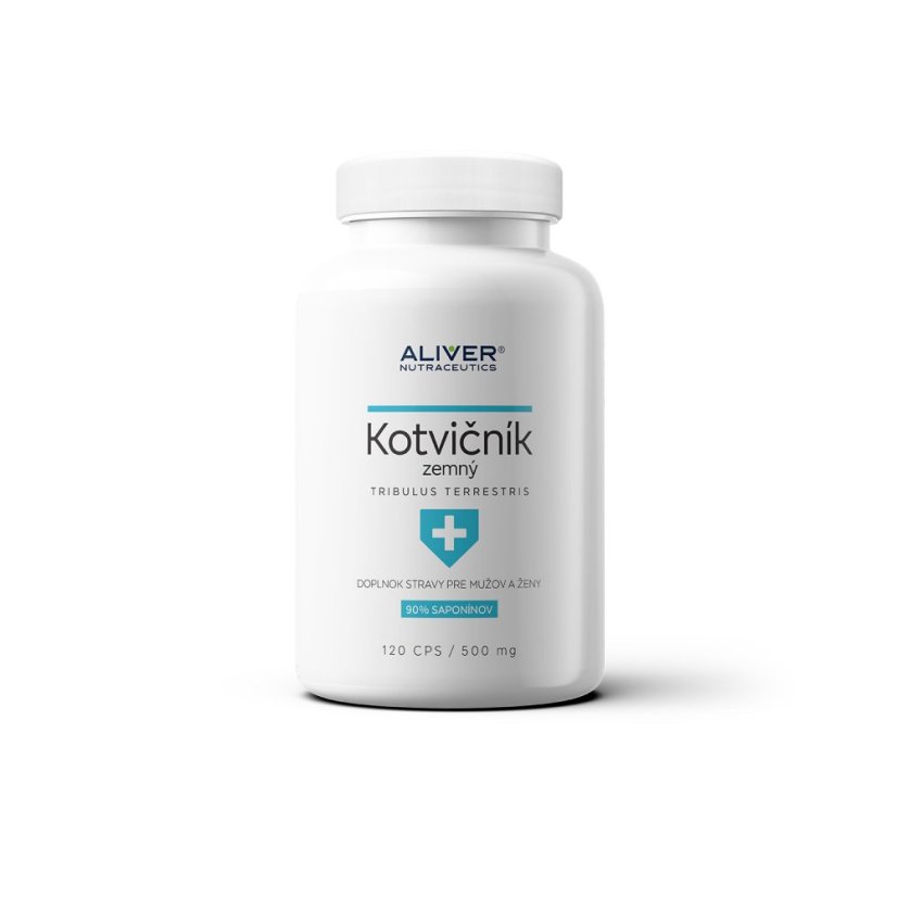 Kotvičník zemný - Tribulus Terrestris, Extrakt 90%, Kapsule (120cps / 500mg)