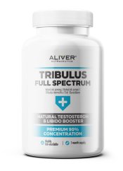 ALIVER - TRIBULUS FULL SPECTRUM - natural testosteron & libido booster, PREMIUM 90% CONCENTRATION